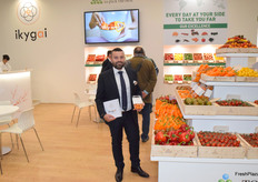 Fabrizio Iurato of Top Seeds International promoting the new brand Ikygai