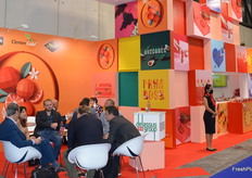 The team from Delassus were kept busy in meetings on the stand.