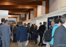 The standholders were kept busy but the large number of visitors.