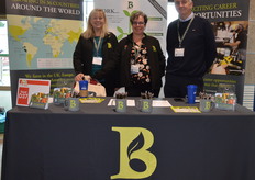 Nicola Bridges, Claire Booker and Jeremy Elwall were there promoting the careers and opportunities at Barfoots. 