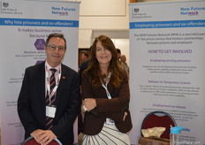 Lance Harris and Theresa Salisbury from HM Prision probation service explained how demand for prisoners to work in agriculture has increase as labour has been short.