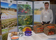 Jake Kinderman was at EC Drummond to create awareness about the company.