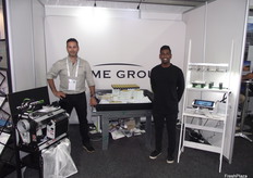 Anoush Madandar and Richard Selvaratnam from Dome Garden Supplies