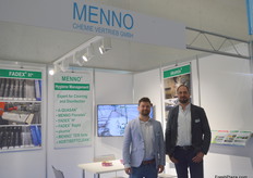 The Menno Chemie team was also present: Florin Pfeffermann and Torsten Scherweit.