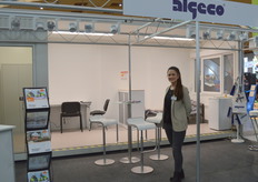 Nora Groß from Algeco. The company offers modern, modular accommodations for seasonal workers.