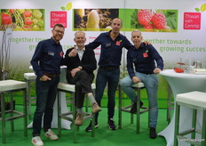 The cheerful team from Van Gennip.