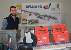 Willy Desnoe from the French mechanical engineering company Besnard.