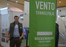 Justin Schulze Icking from Böckenhoff Folien presented, among other things, the new Vento tunnel film.