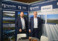 Johan and Henk van Tuijl of horticultural supplier AgrowSer/VDH.