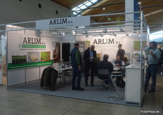 Lively interest at the stand of plant propagator ARLIM