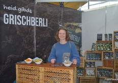 Eva Zwingel from Grischberli. The innovative farmer couple from Bavaria now sell peanuts grown on their own land as well as potato crisps made from their own potatoes.