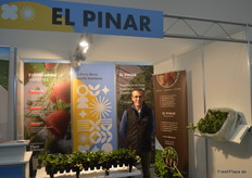 Gonzalo del Rey represented the Spanish plant propagator El Pinar.