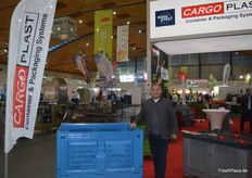 Robert Reck-Heinrich from Cargoplast sees an increasing demand for rental boxes in German fruit and vegetable growing.