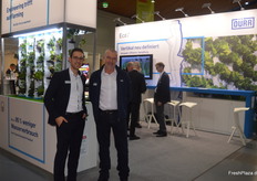 Dürr Systems AG believes in the future of vertical farming, confirms Sales Manager Hanjo Hermann (left).