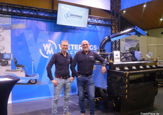 Rob van den Berg and Willem Kuijvenhoven from Weterings Machinery.