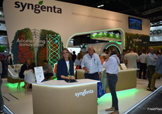 Syngenta stand.
