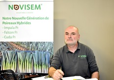 Mikaël Bazantay presented the new generation of hybrid leeks from Novisem