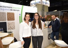 Lucie Scheiwiller and Justine Bienvenu, representing Enza Zaden