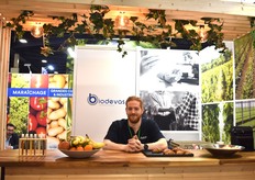 Victor Preat - on the Biodevas stand