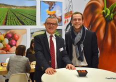 Jean-Marc Faou and Quentin Sonneville with Gautier Semences 