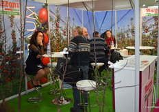 The stand of Vivai Mazzoni