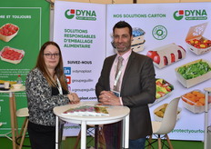 Yasmina Forasacco and Ludovic Landi from Dynaplast.
