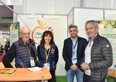 Vincent Guérin, Sandrine Gaborieau and Pierre Venteau present at the SIVAL on the Ecoresponsible Orchards stand.