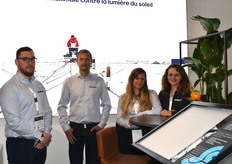 The Lumiforte team on the Sudlac stand.