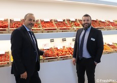 Rosario Privitera and Fabrizio Iurato with TSI Italia