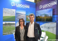 Roberta Marchesi and Vittorio Genuardi of Idromeccanica Lucchini.