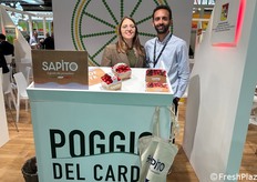 Poggio del Cardo, a company that produces tomatoes in the Pachino area under the Sapìto brand. Vincenzo and Valeria Di Natale present