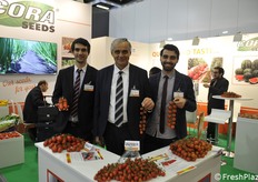 Maurizio Bacchi with his sons Alessandro and Luca