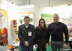 Andrea Panatani, Chiara Milanesi and Gioele Fabbri with Sativa