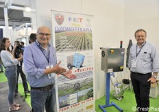 At the MET booth with Luis Martina