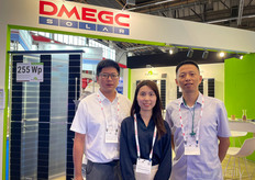 DMEGC Solar specializes in solar panels for the greenhouse construction industry. The full company name is Hengdian Group DMEGC Magnetics Co. Ltd