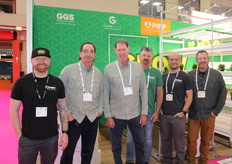 The Pipp Horticulture team was of course present at the show. Here they are ready for another busy day of meetings