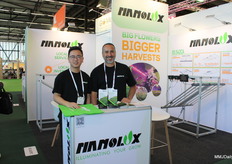 Henry Zeng and Jans Simoza Abrams of Nanolux.