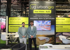 Lucas Targos and Jesse de Bree of urban-gro.