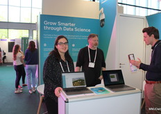 Maria Starostina of Fermata, whose Croptimus platform monitors the crop 24/7 to detect pests and diseases.