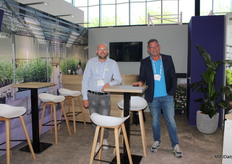 Ramon Verheggen of Light4Food and Marc van Sonsbeek of Plagron