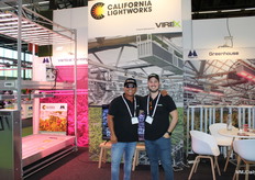 Daniel Morales and Albert Rodriguez of Virex, the European suppliers of California Lightworks LED lights.