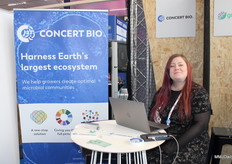 Stacey Vincent of Concert Bio, which helps companies manage their microbiome. They are currently running a pilot program for CEA growers.