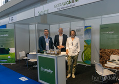 Federico Ambrosata, Federico Guaraldi and Franceso Reni of Saviolife, including biostimulants for various crops.