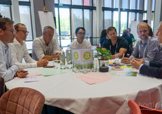 Participants here included Leon Dukker of Porta Nova, Ron Jones of Clayco and Will Reedy of AppHarvest, as well as Brandon Waghom of South Essex Fabricating.