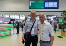 Cultivation consultant Aldo van Os and Dennis de Zeeuw of DQ Hortisoluciones