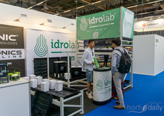 Traveling from Italy was team idrolab