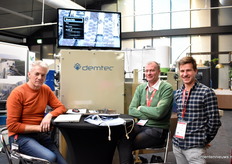 Demtec / Demaitre Paul van der Wielen and Stefaan Vandaele welcomed Wouter David from Dataflor.