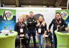 Nol Jochems, Jan Koevoets, Steffie Geerts, and Wim Voogt from Handelonderneming Klep.
