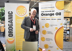 Martien Melissant of Oroganic, a company with green pest control products.