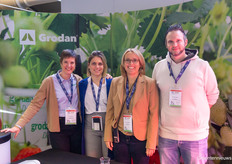 Joyce Rasquin, Emmanouela Alexoppulou, Gonneke Gerkema, and Thomas Peters of Grodan.